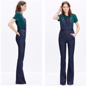 Madewell flea market flare overalls - sz M